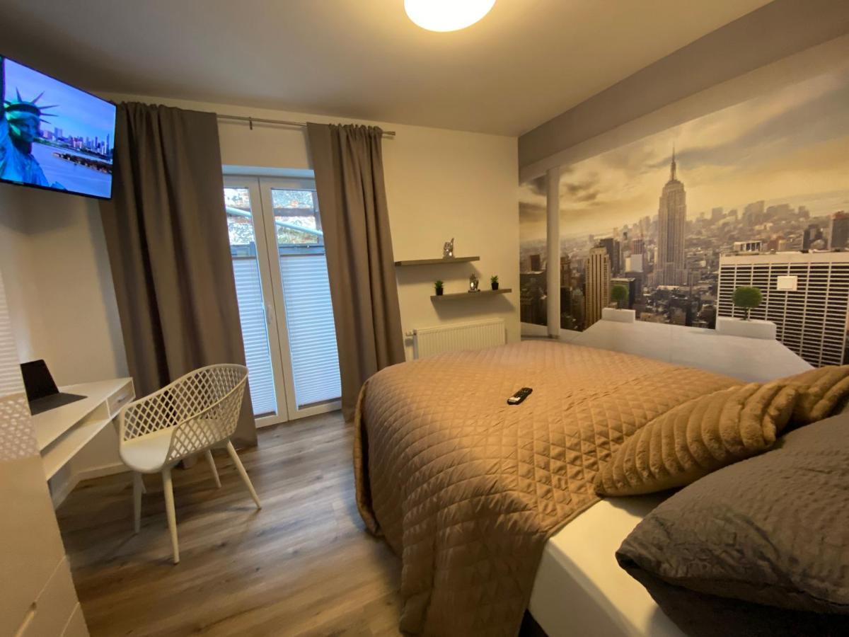New York Appartement Bad Salzuflen Exteriör bild